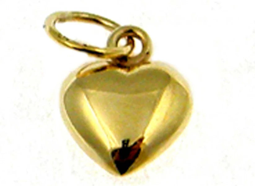 9CT SMALL 6MM HEART PENDANT