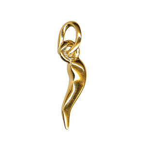 9CT YELLOW GOLD SMALL 11MM CHILLI CHARM
