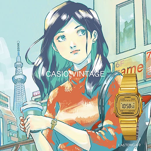 CASIO VINTAGE LA670WGA-9