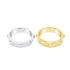 SUE SENSI STERLING SILVER 5MM LIFE IS SWEET RING.