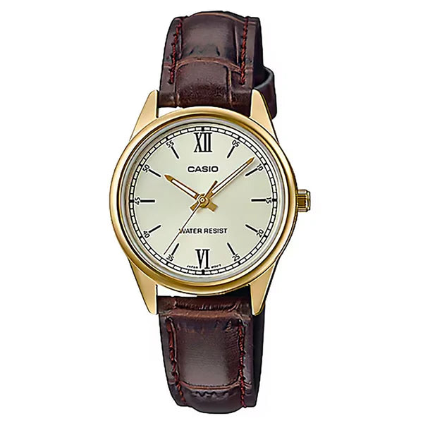 CASIO ANALOGUE WATCH. LTPV005GL-9B