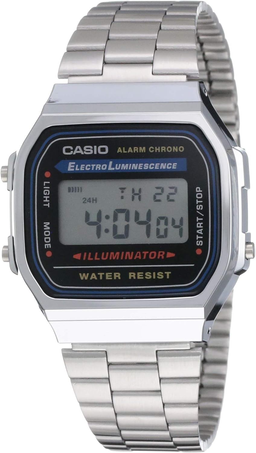 CASIO WATCH DIGITAL A168WA-1