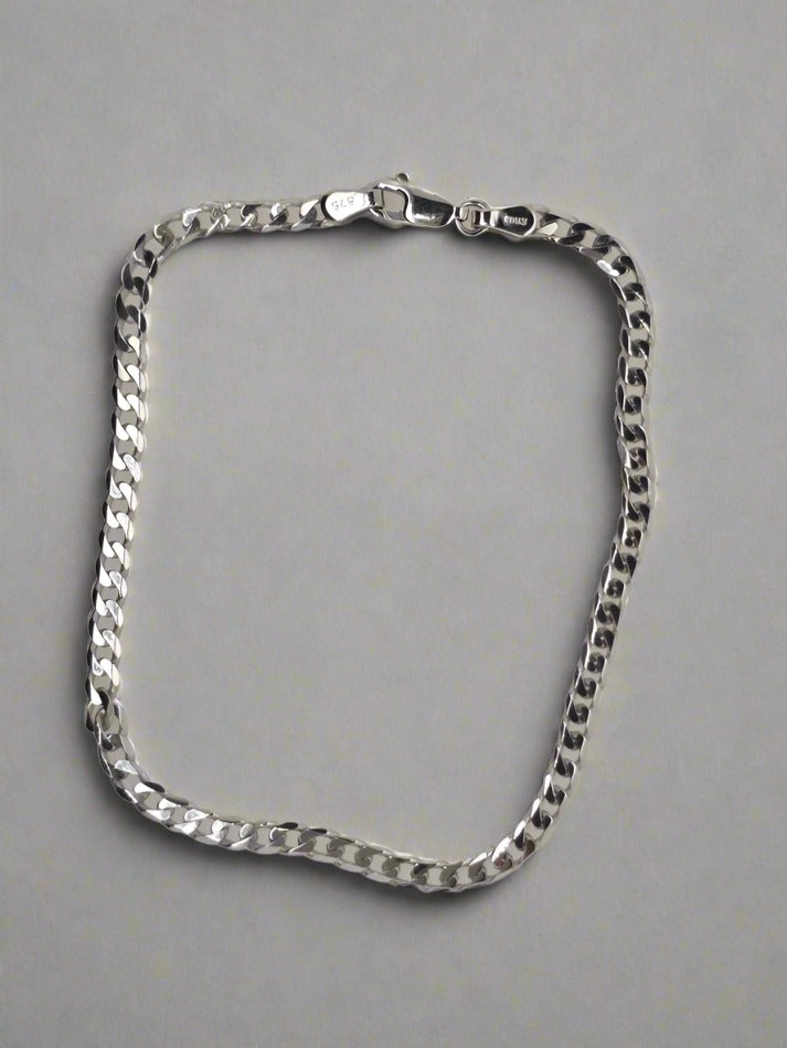 9ct White Gold Bracelet