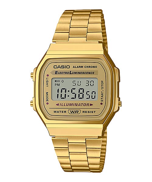 CASIO DIGITAL WATCH A168WG-9