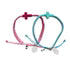 SUE SENSI DAY DREAM PINK CORD  AND CROSS BRACELET.