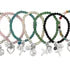 SUE SENSI FRIENDS ALWAYS 4MM BEAD BRACELET WITH STERLING SILVER CHARM