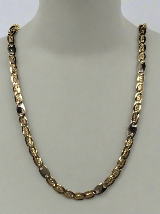 9CT TWO TONE NECKLACE