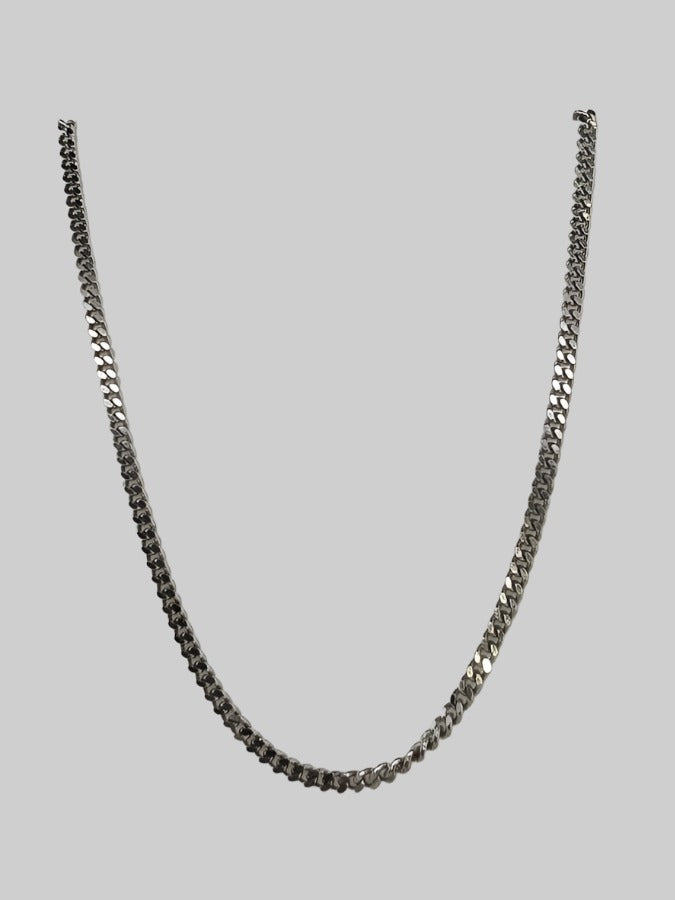 9CT WHITE GOLD CHAIN