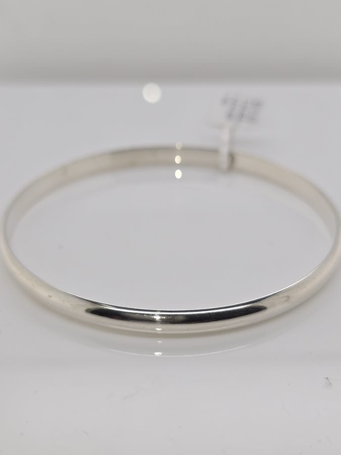 STERLING SILVER SOLID HANDMADE BANGLE