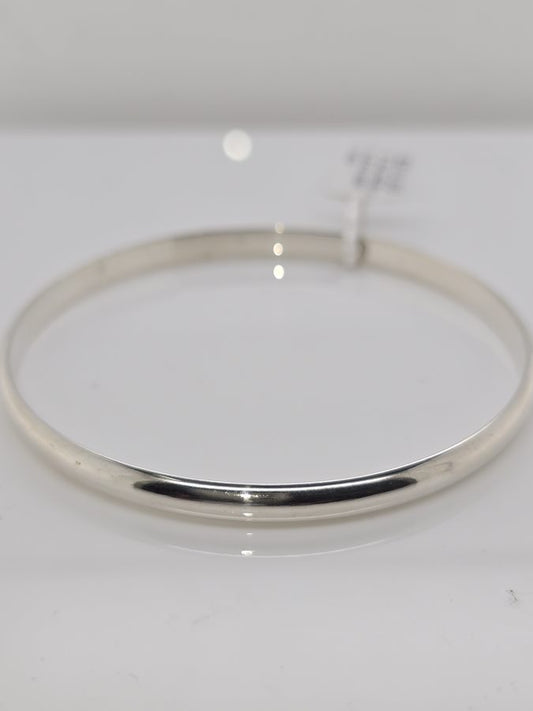 STERLING SILVER SOLID HANDMADE BANGLE