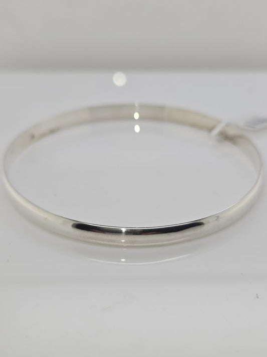 STERLING SILVER SOLID HANDMADE BANGLE