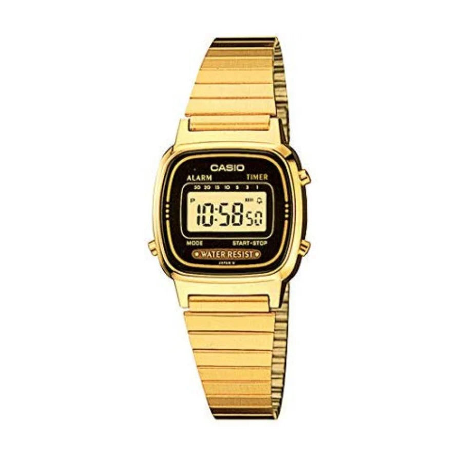 CASIO LA670WGA-1UR Vintage Gold Steel Ladies Watch