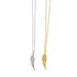 SUE SENSI STERLING SILVER GOLD PLATED LETS FLY WING NECKLACE