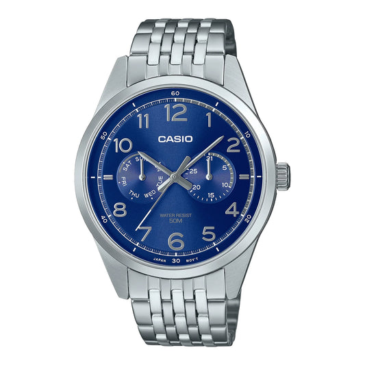 CASIO ANALOGUE WATCH  MTPE340D-2A
