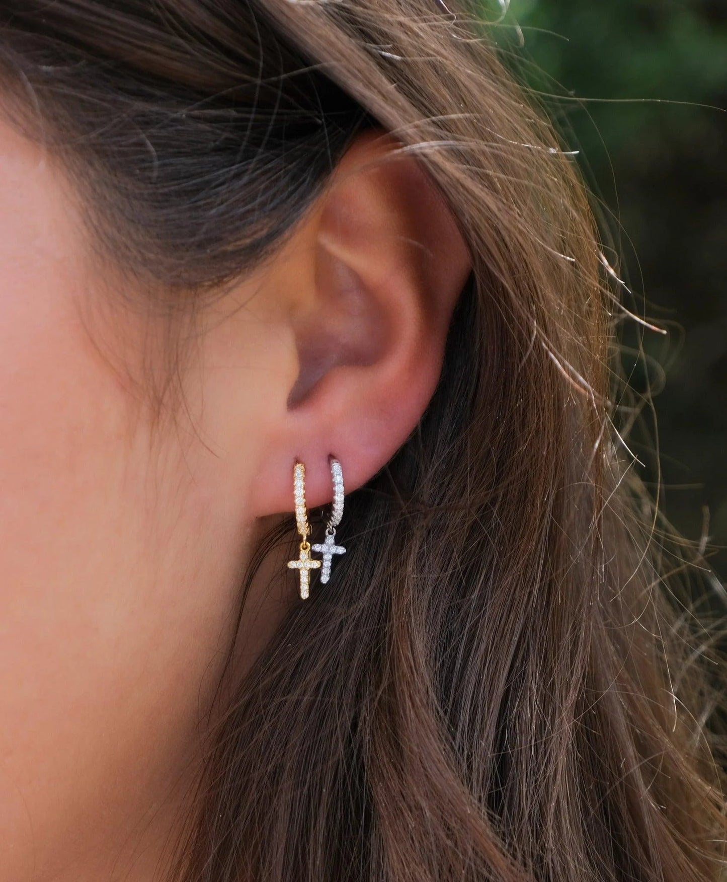 SUE SENSI MY FAITH EARRINGS