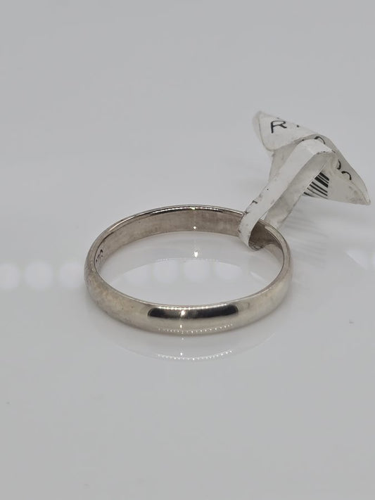 STERLING SILVER 3MM PLAIN RING